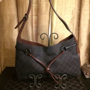 Gucci Monogram Guccissima Canvas w/Leather Purse